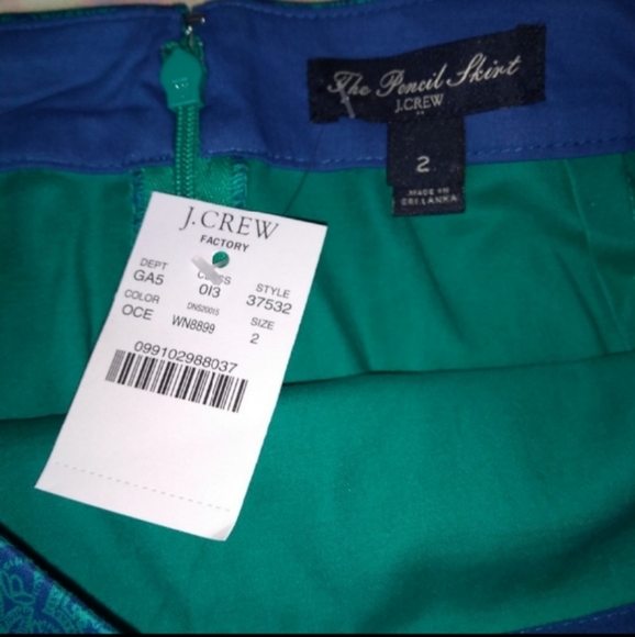 โผ๏ธTHRIFT STORE ALERT MAKE OFFER NWT J. Crew Factory Pencil Skirt Classic NEW - Picture 5 of 7